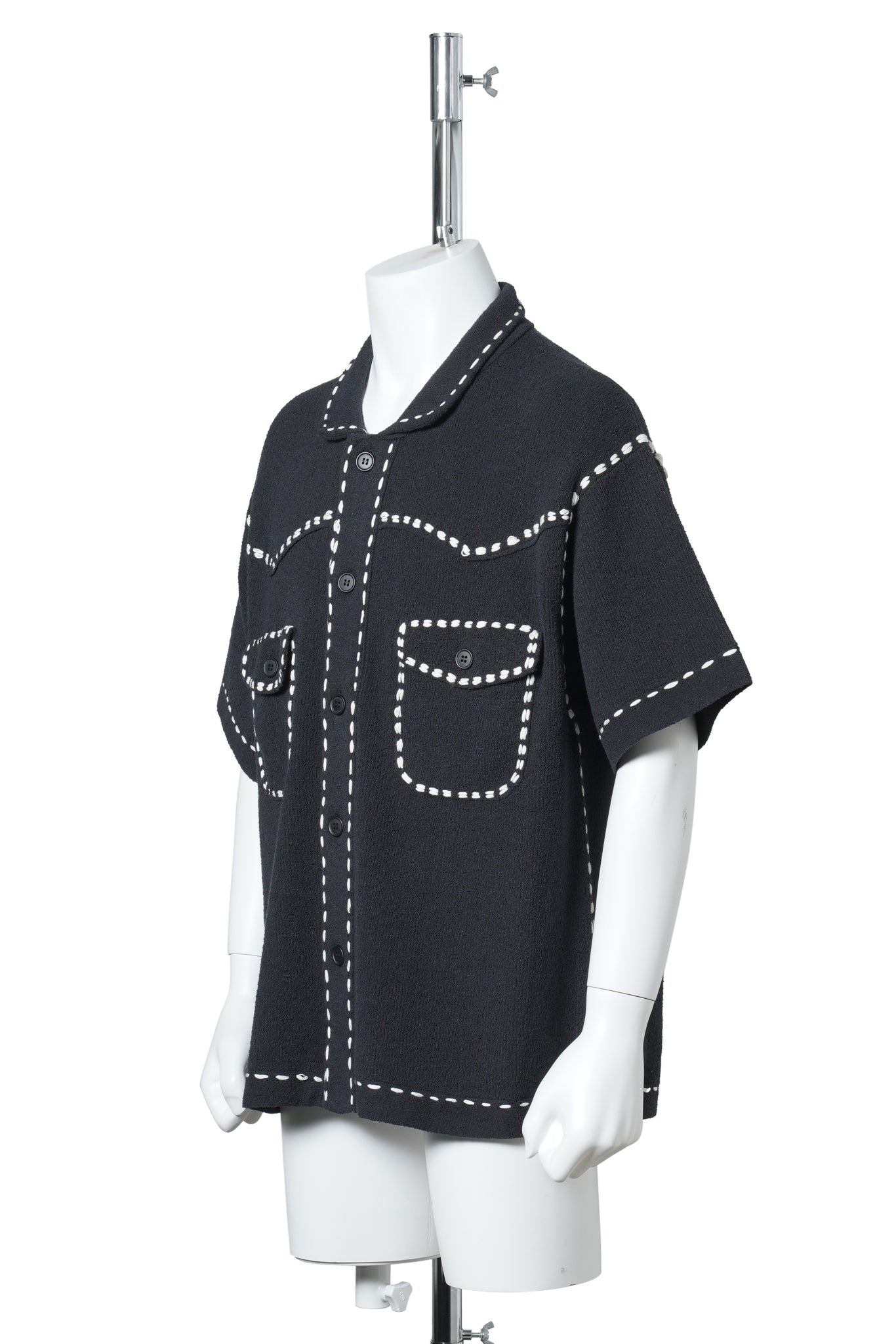 SUMMER PG1 WESTERN SHIRT / BLACK