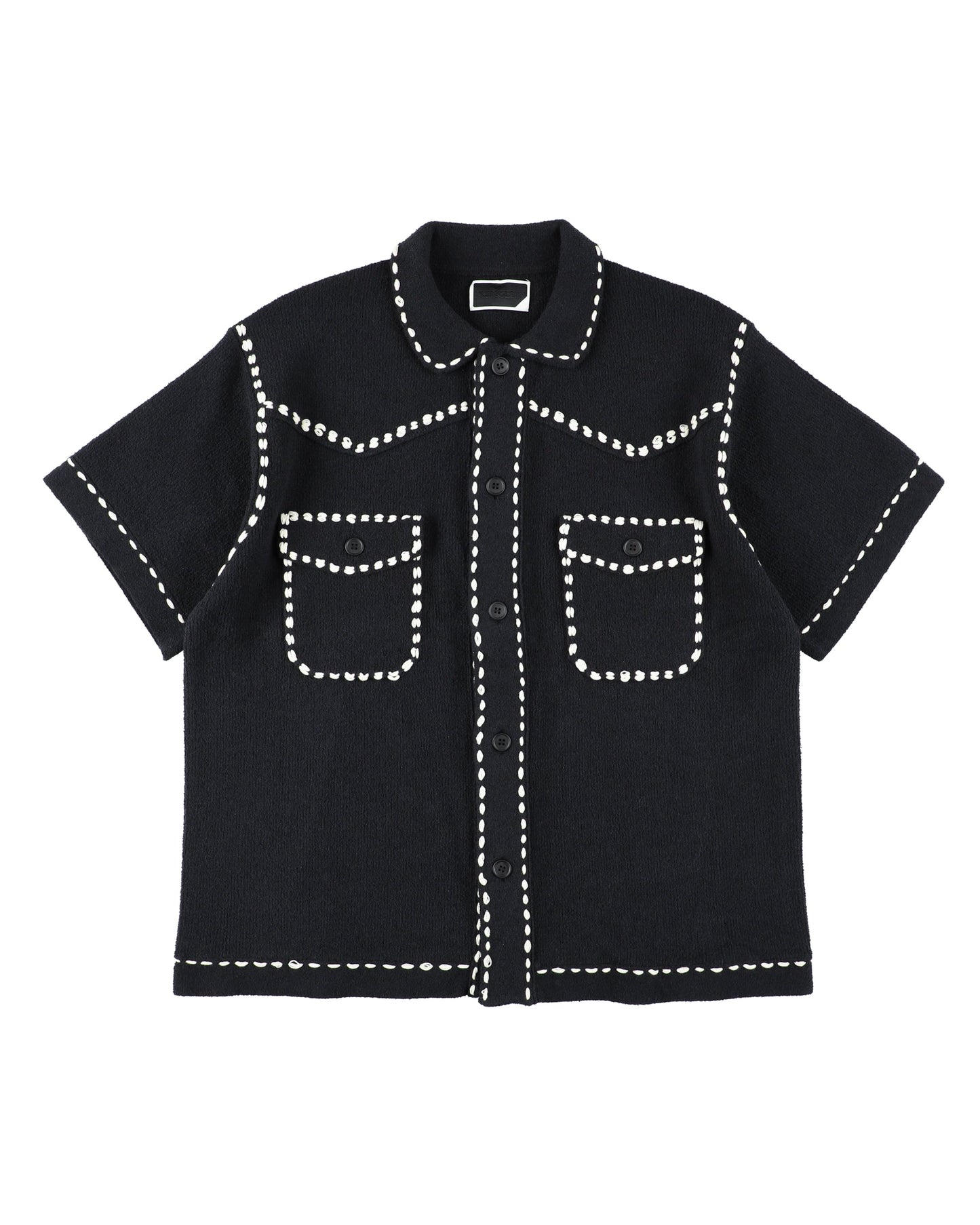 SUMMER PG1 WESTERN SHIRT / BLACK