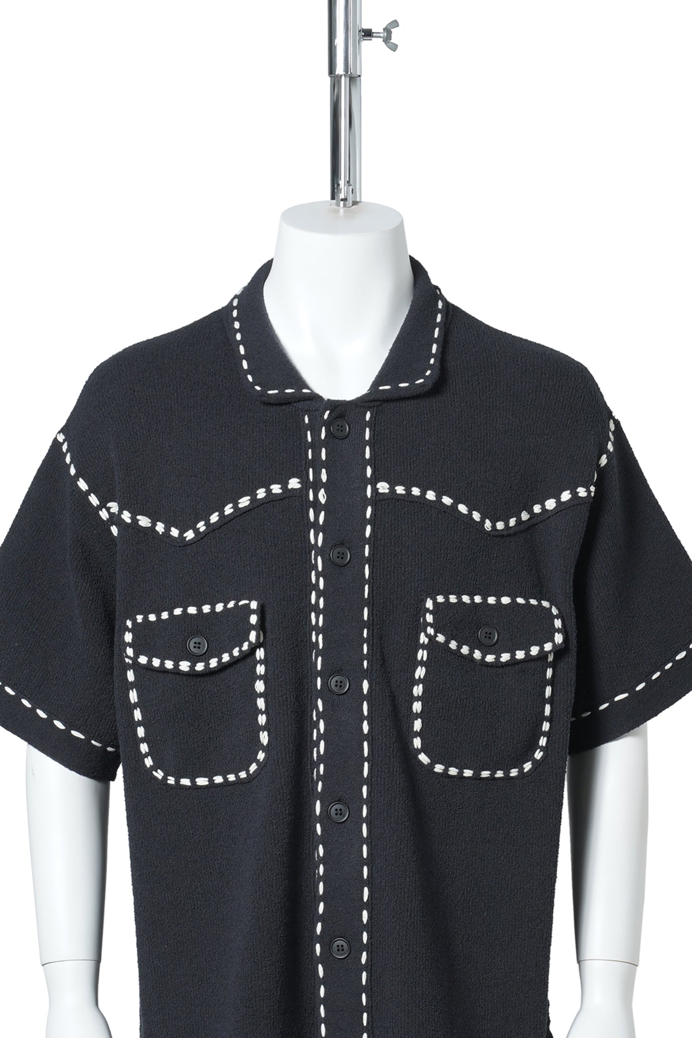 SUMMER PG1 WESTERN SHIRT / BLACK