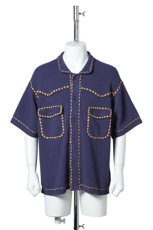 SUMMER PG1 WESTERN SHIRT / NAVY