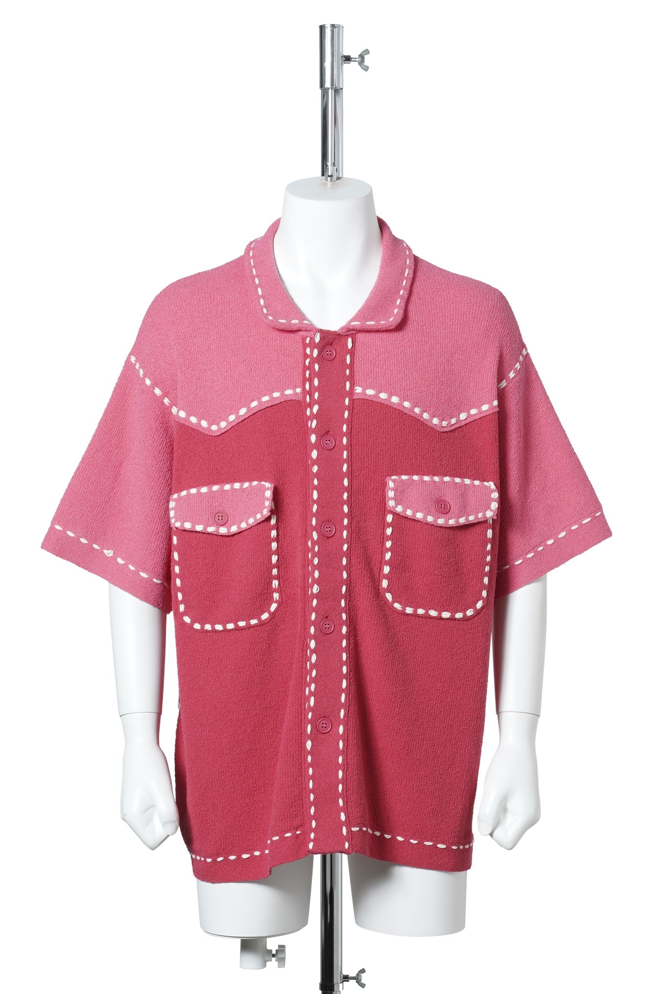 SUMMER PG1 WESTERN SHIRT / RED/PINK