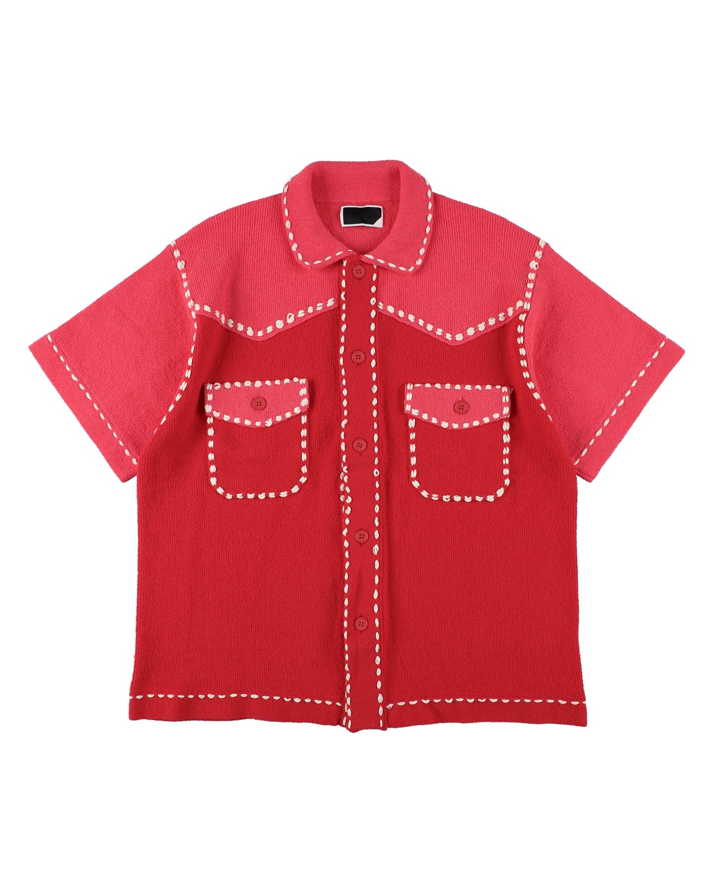 SUMMER PG1 WESTERN SHIRT / RED/PINK