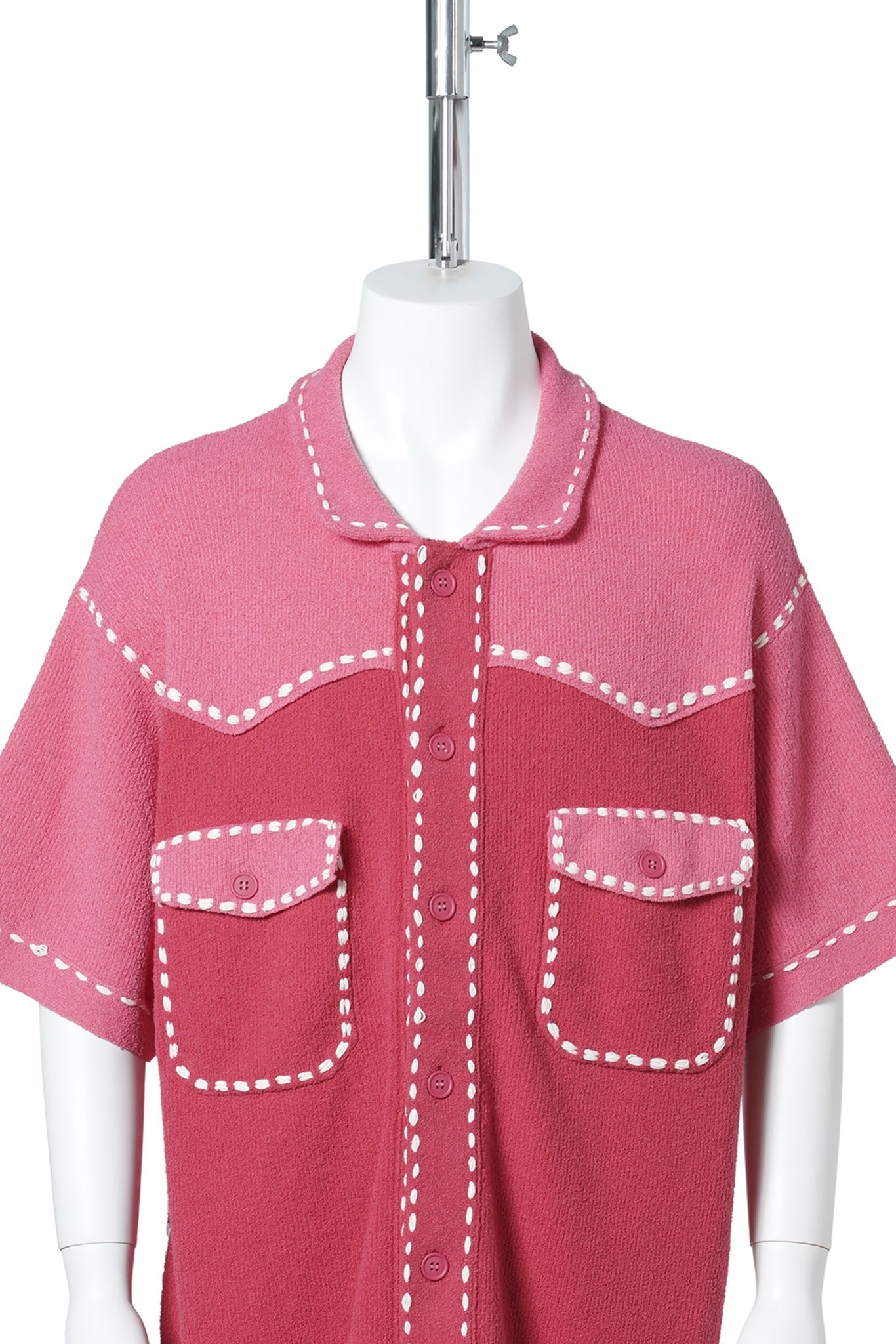 SUMMER PG1 WESTERN SHIRT / RED/PINK