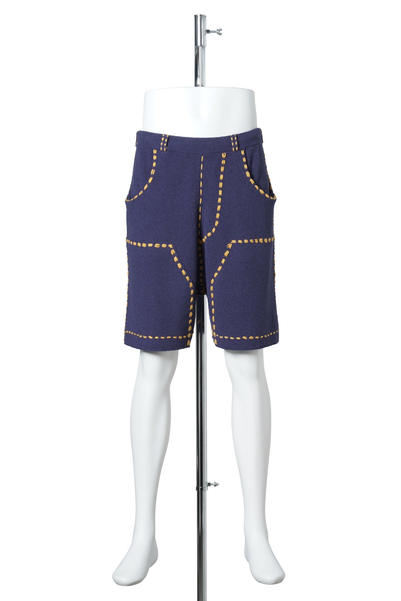 SUMMER PG1 DOUBLE KNEE SHORTS / NAVY
