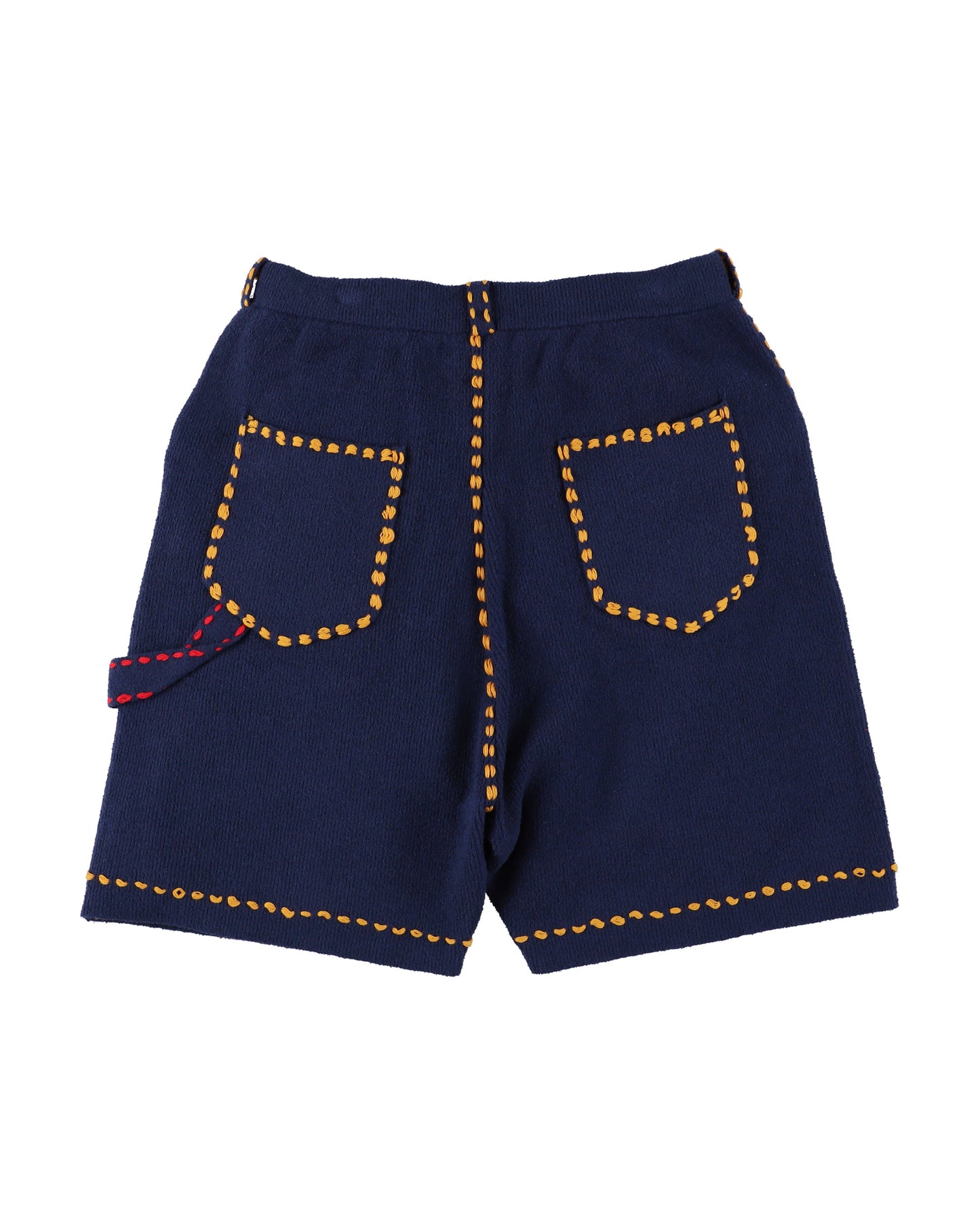 SUMMER PG1 DOUBLE KNEE SHORTS / NAVY