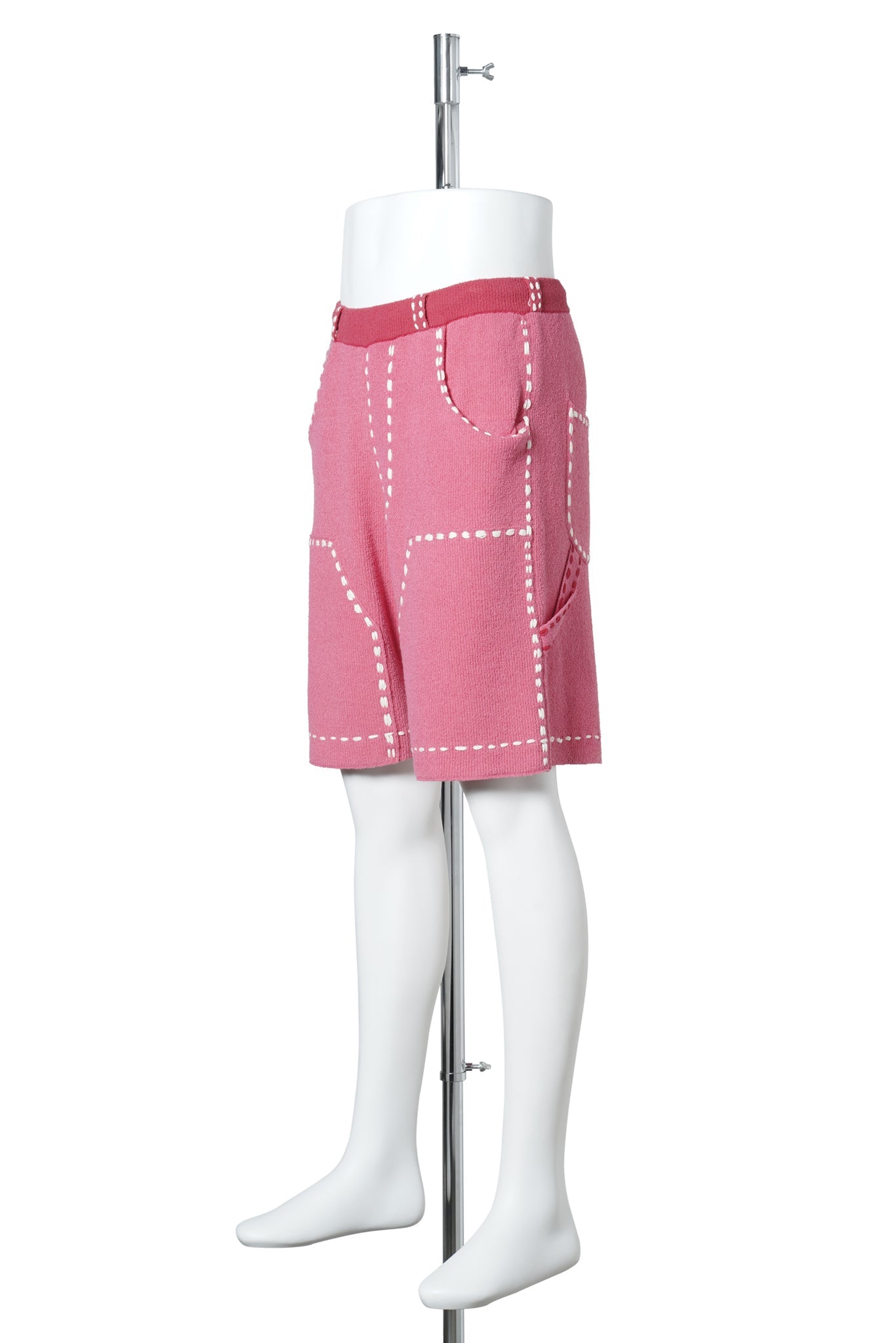SUMMER PG1 DOUBLE KNEE SHORTS / RED/PINK