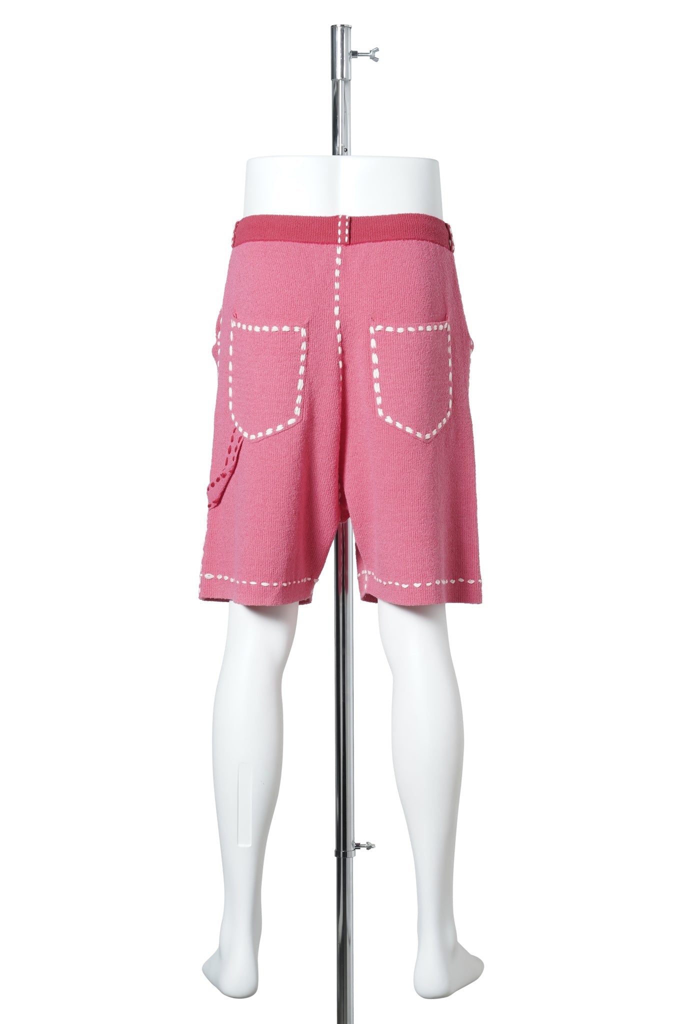 SUMMER PG1 DOUBLE KNEE SHORTS / RED/PINK
