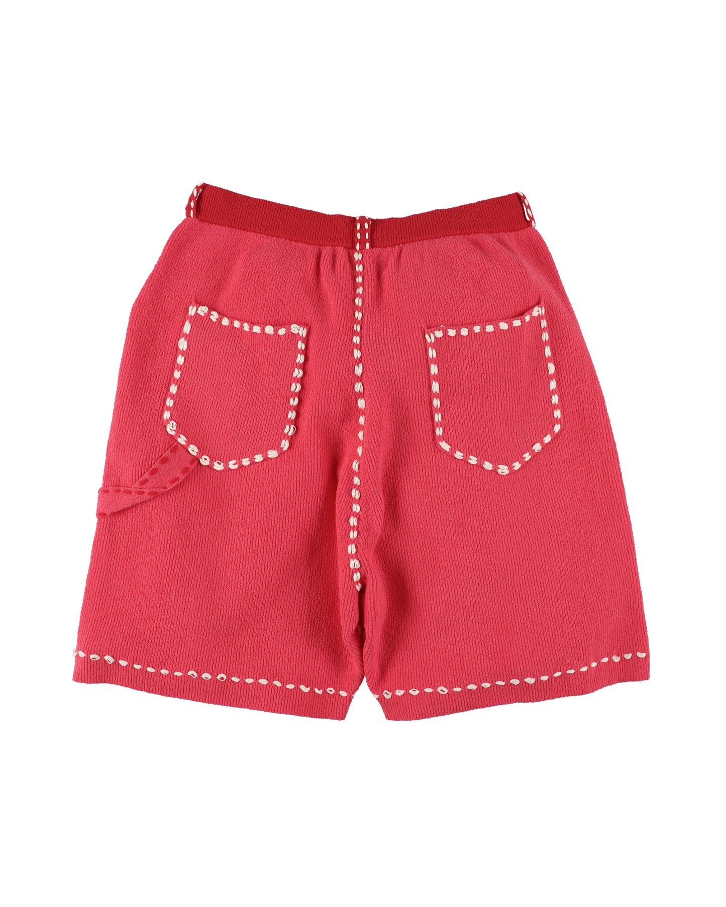SUMMER PG1 DOUBLE KNEE SHORTS / RED/PINK
