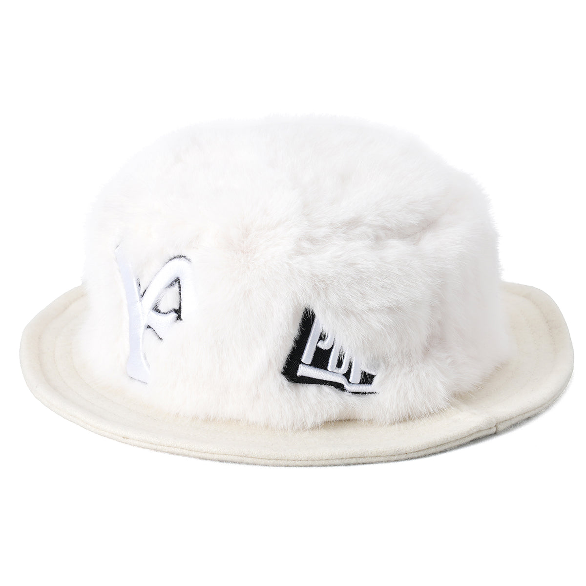 FY FUR BUCKET HAT / WHITE