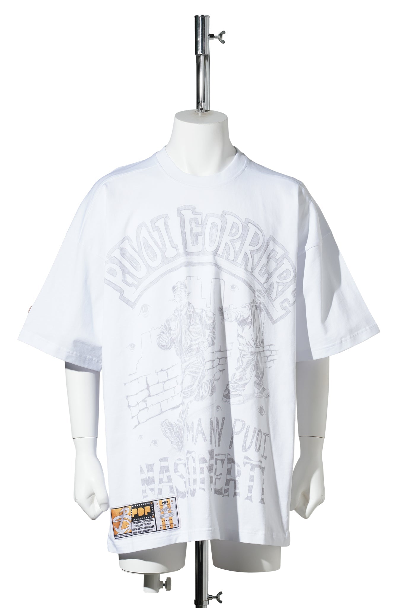 THE BOY PIG TEE / WHITE