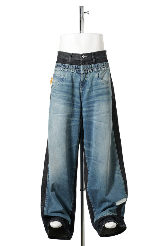 DOUBBLE LEGGENDA PANT / BLUE WASH