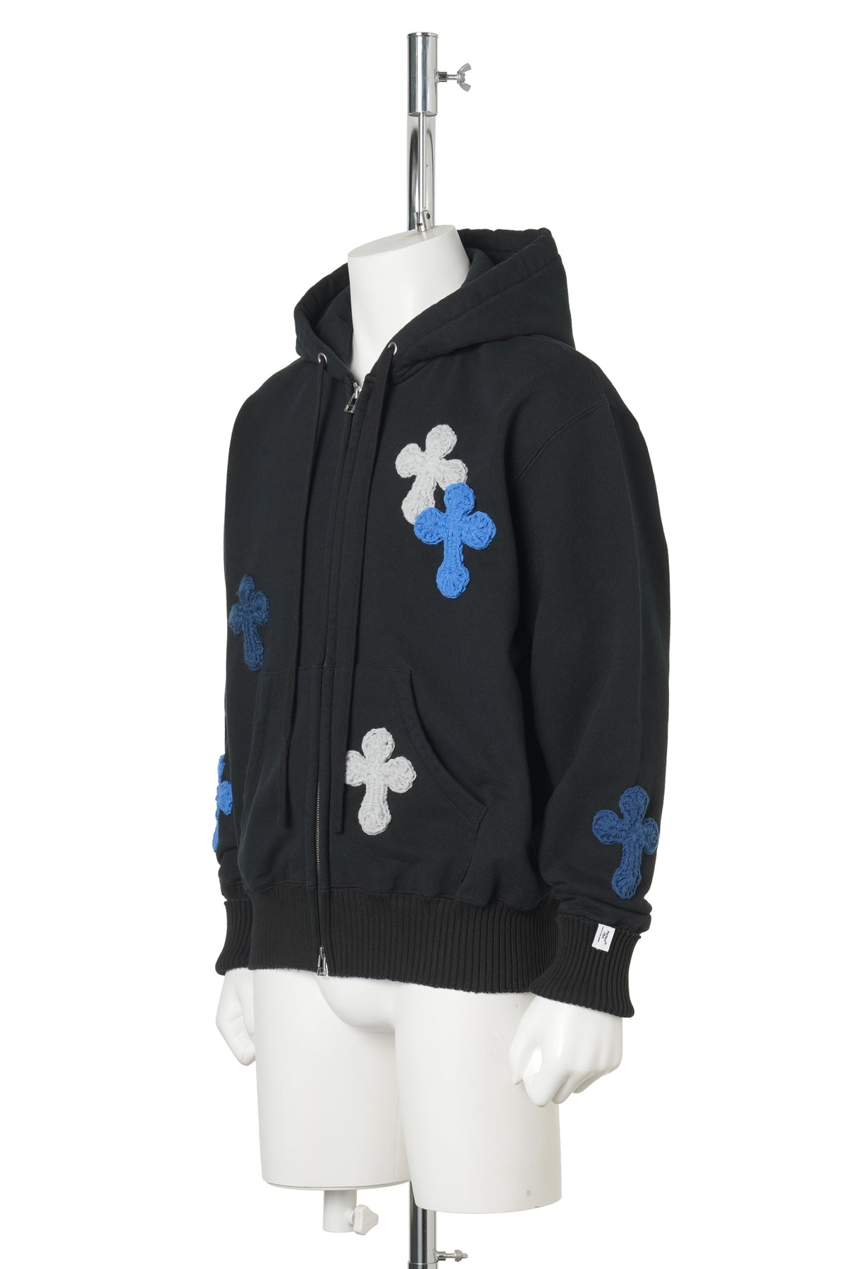 BASIC ZIP HOODIE / BLACK