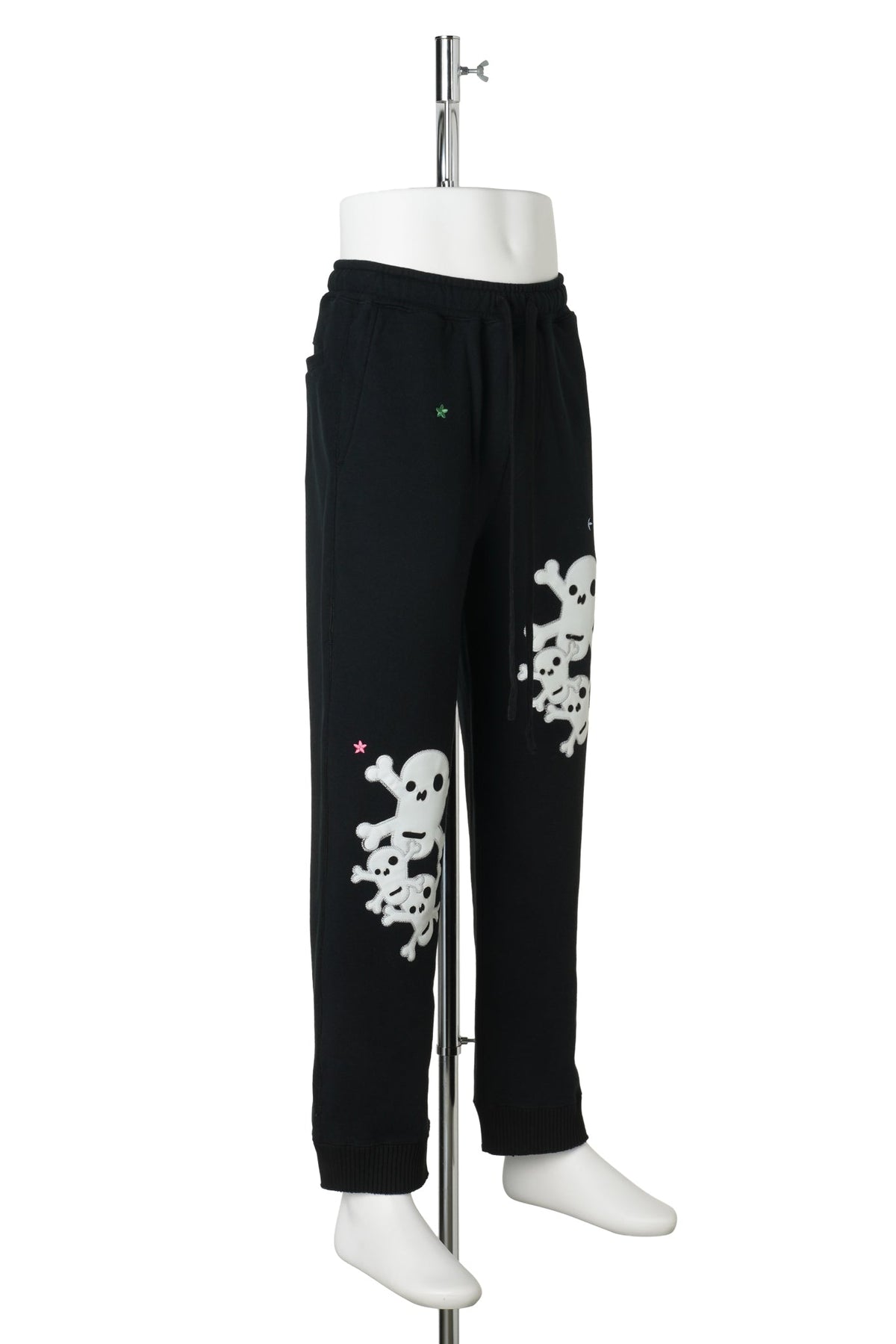 STRAIGH WIDE PANTS / BLACK