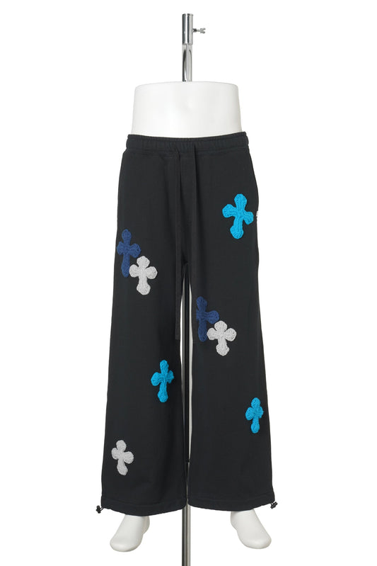 NEW SUPER WIDE WEAT PANTS / BLACK