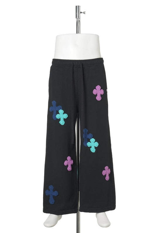 NEW SUPER WIDE WEAT PANTS / BLACK