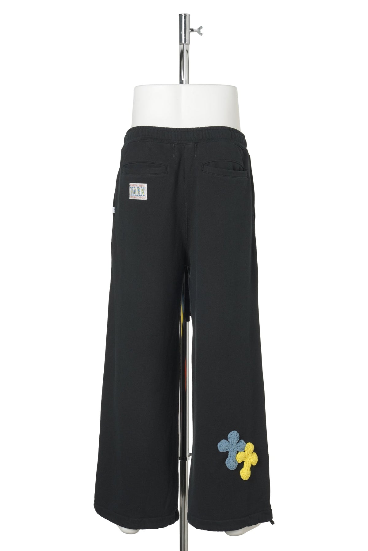 NEW SUPER WIDE WEAT PANTS / BLACK