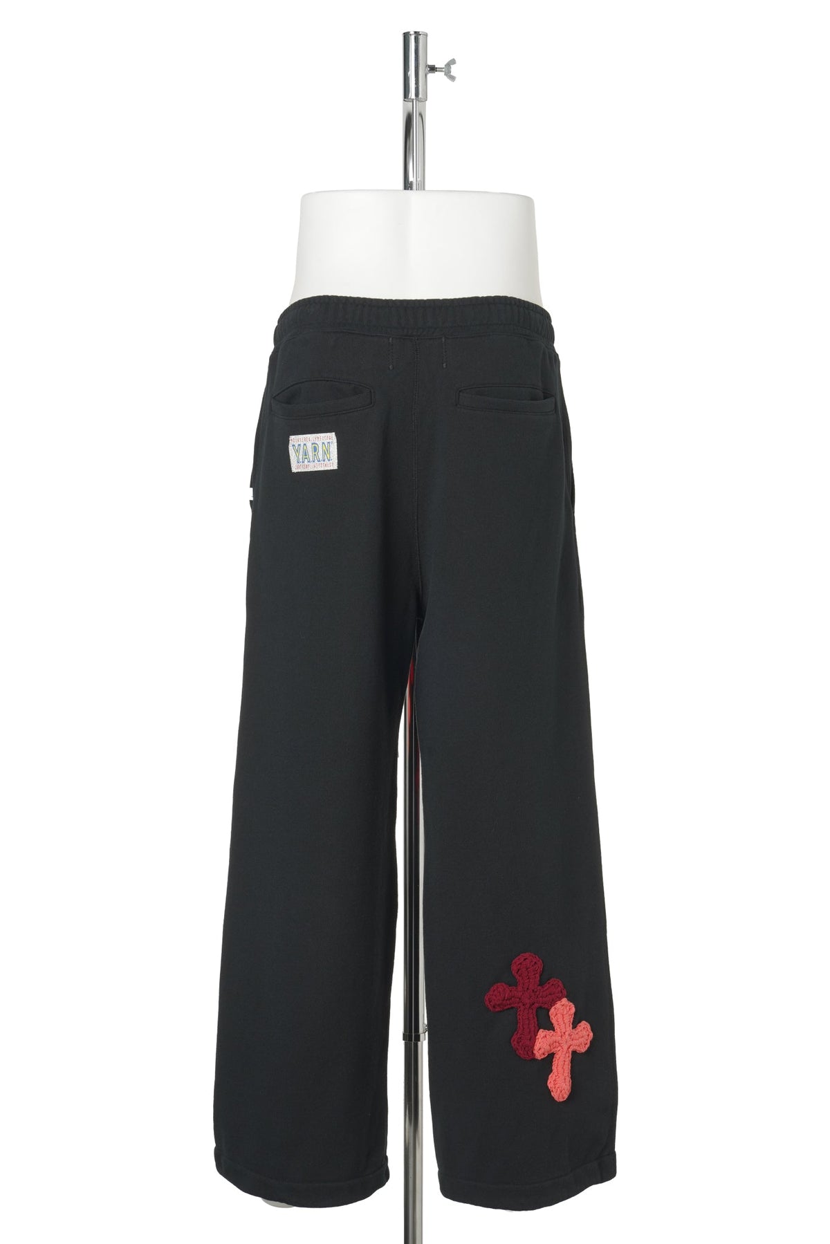 NEW SUPER WIDE WEAT PANTS / BLACK