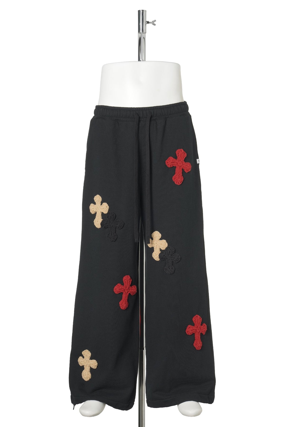 NEW SUPER WIDE WEAT PANTS / BLACK