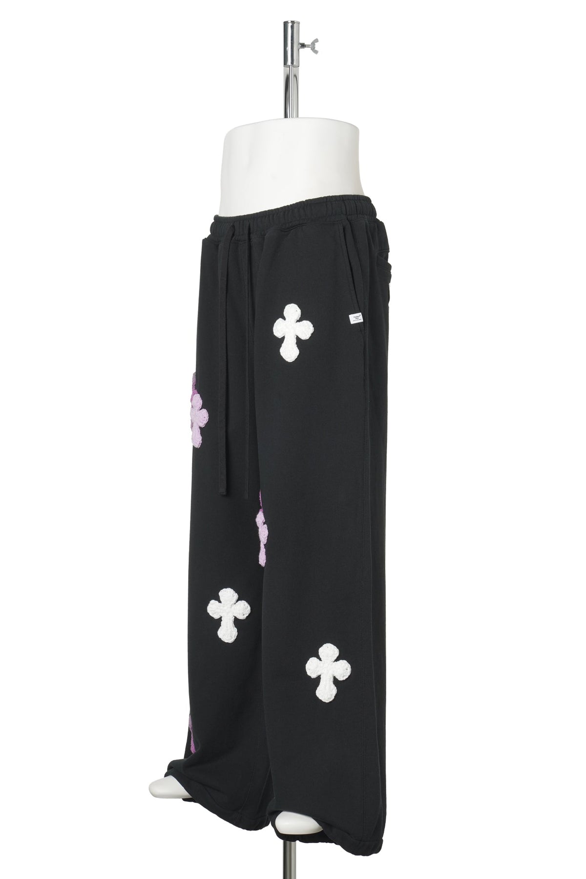 NEW SUPER WIDE WEAT PANTS / BLACK