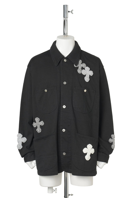 NEW CHORE COAT / BLACK
