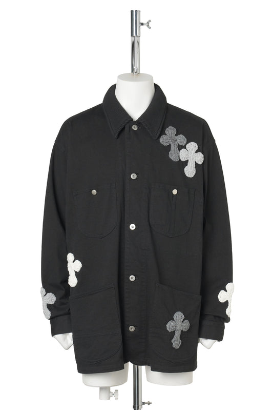 NEW CHORE COAT / BLACK