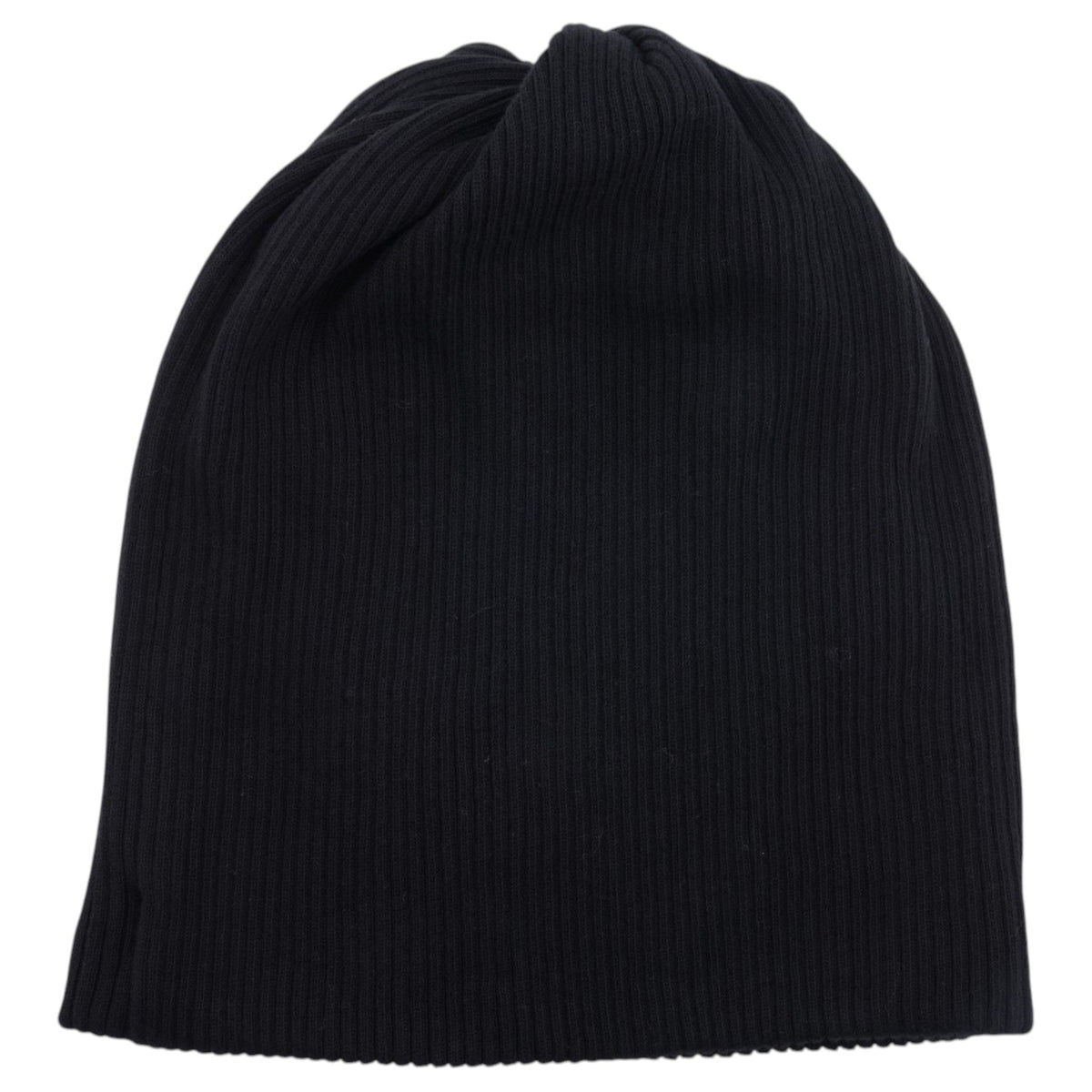 RIB WATCH CAP / BLACK
