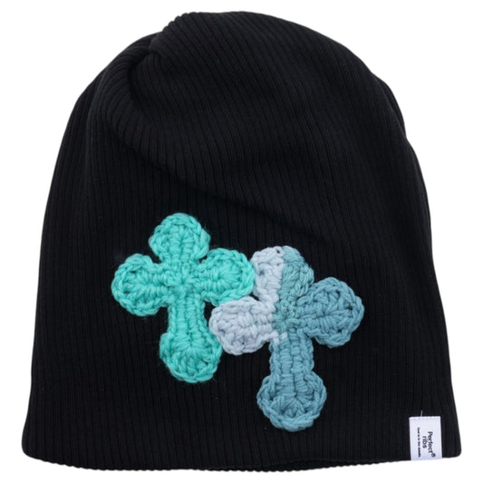 RIB WATCH CAP / BLACK