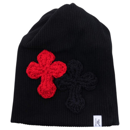 RIB WATCH CAP / BLACK