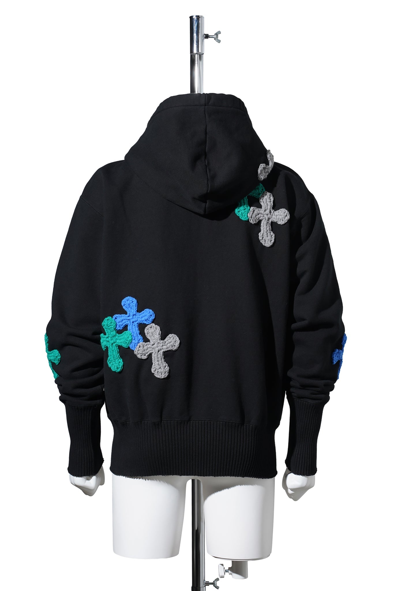 BASIC ZIP HOODIE / BLACK
