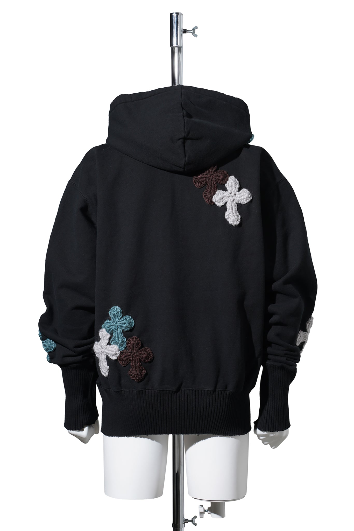BASIC ZIP HOODIE / BLACK