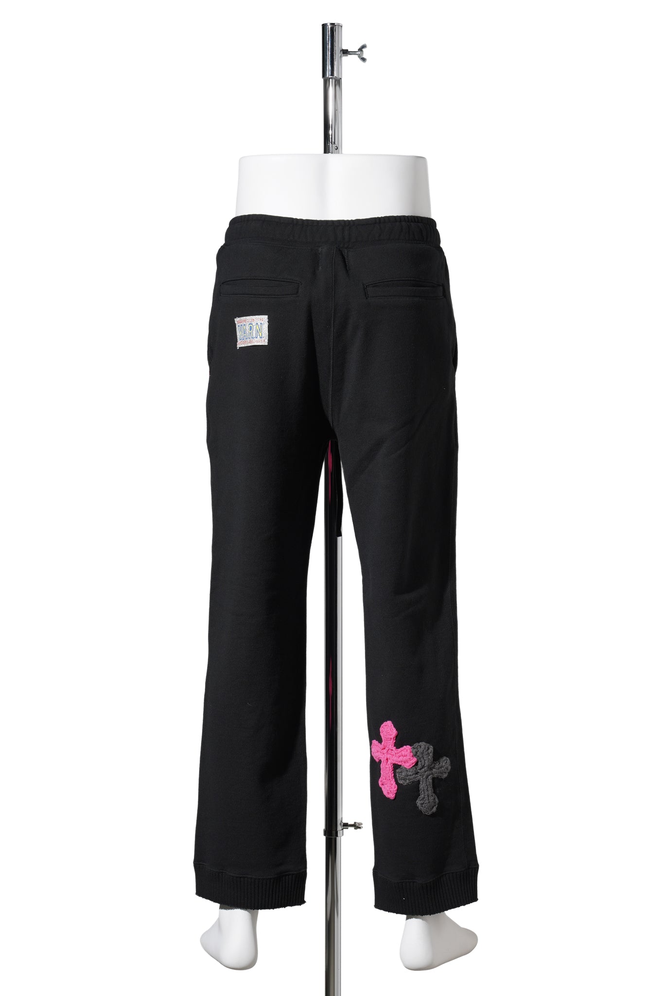 STRAIGHT WIDE PANTS / BLACK