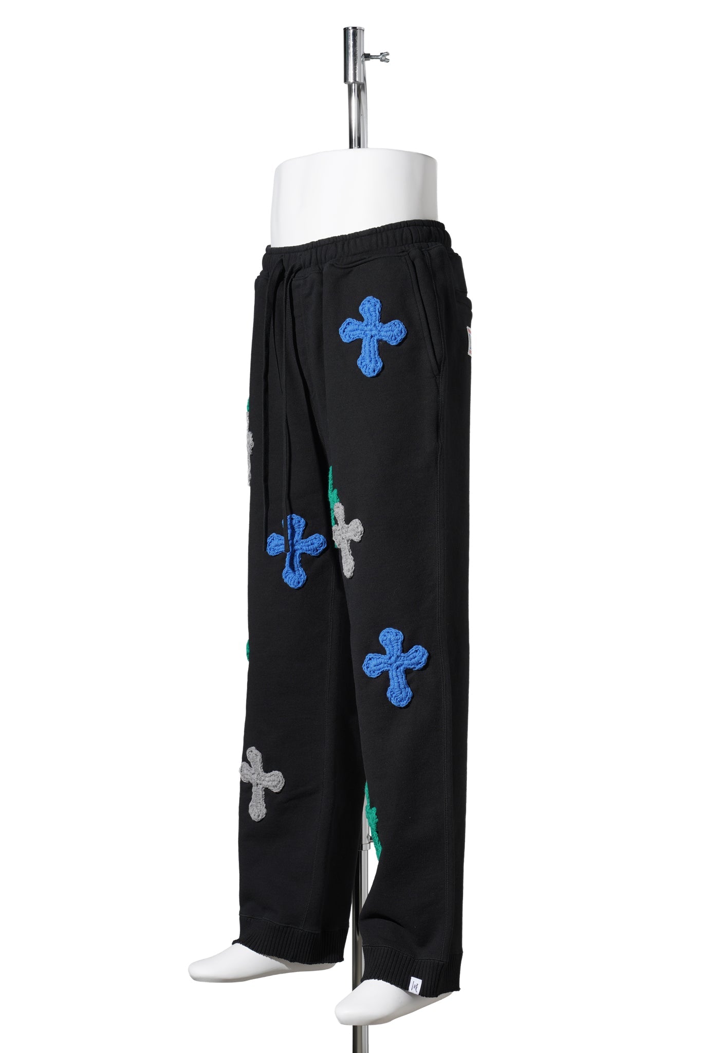 STRAIGHT WIDE PANTS / BLACK