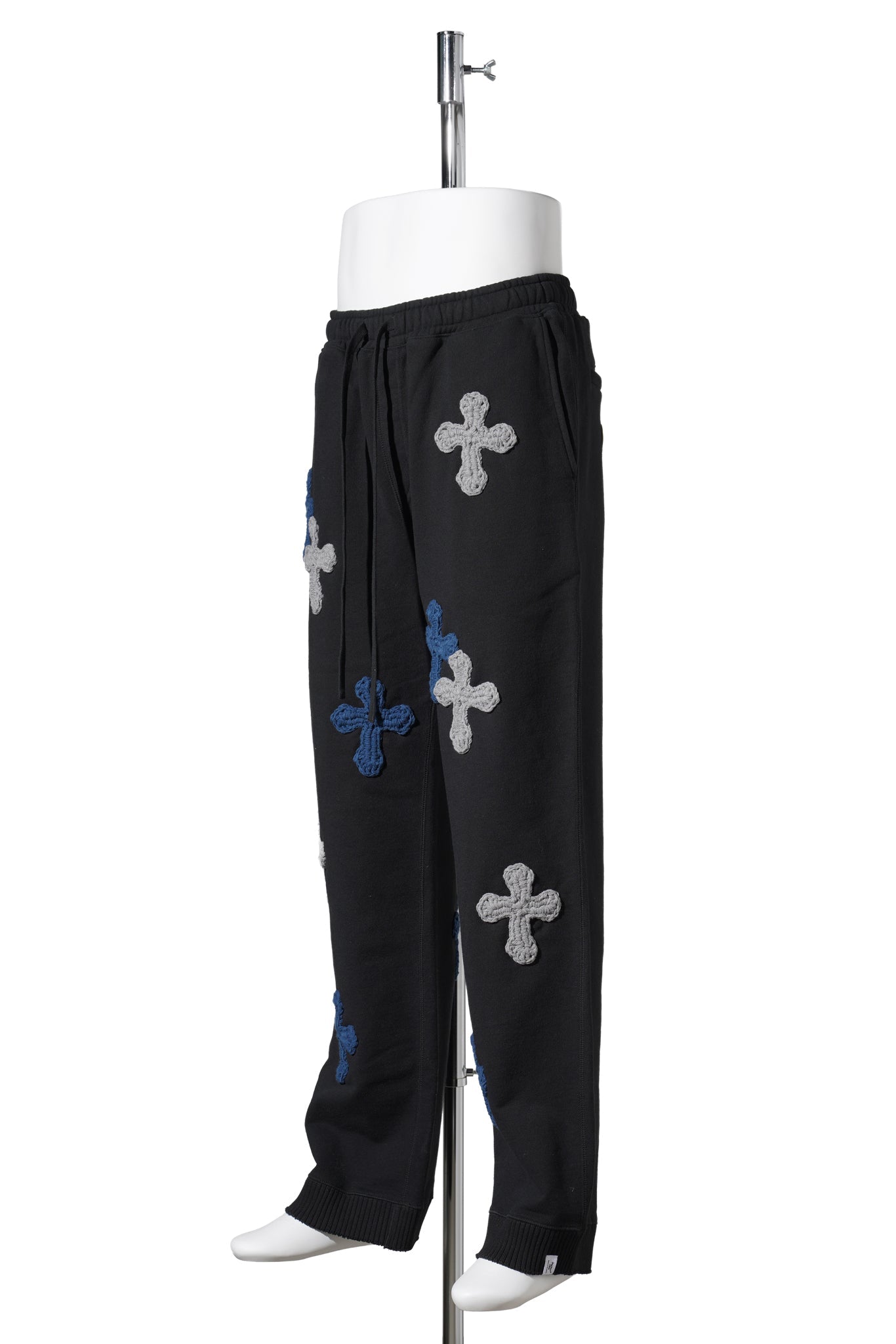 STRAIGHT WIDE PANTS / BLACK