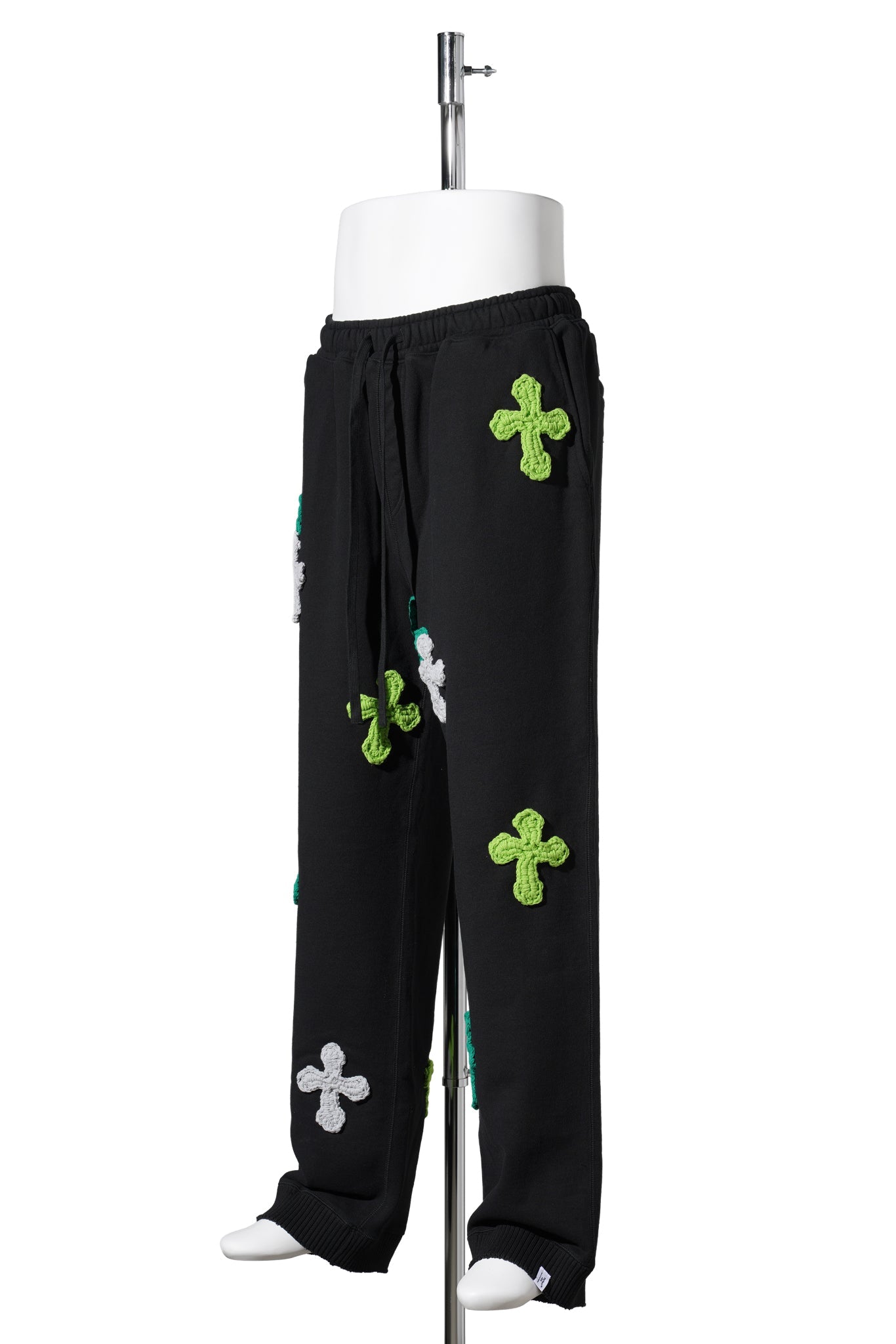 STRAIGHT WIDE PANTS / BLACK