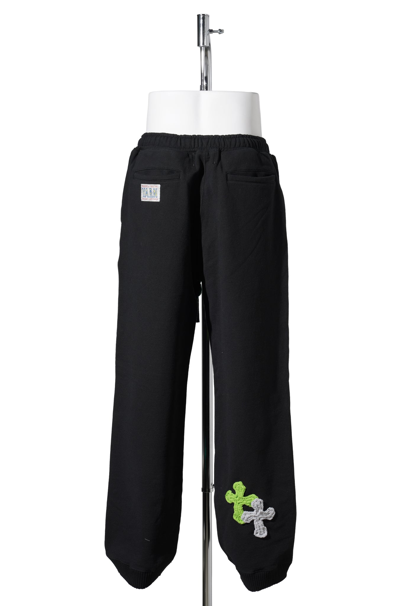 STRAIGHT WIDE PANTS / BLACK