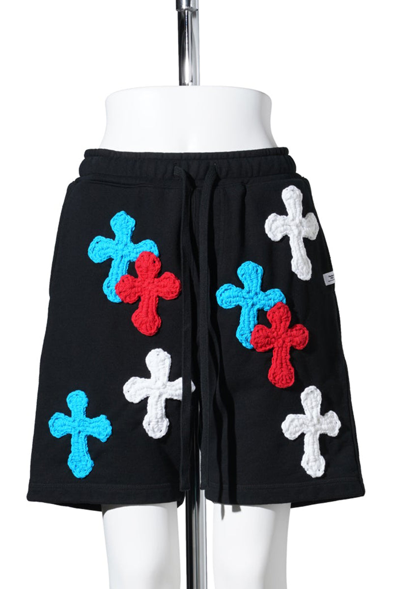 SWEAT SHORT PANTS / BLACK
