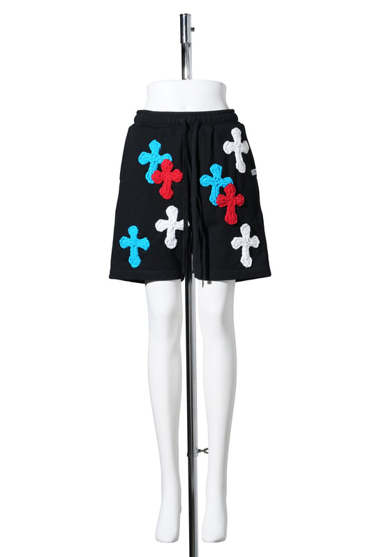 SWEAT SHORT PANTS / BLACK