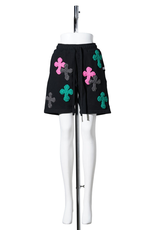 SWEAT SHORT PANTS / BLACK
