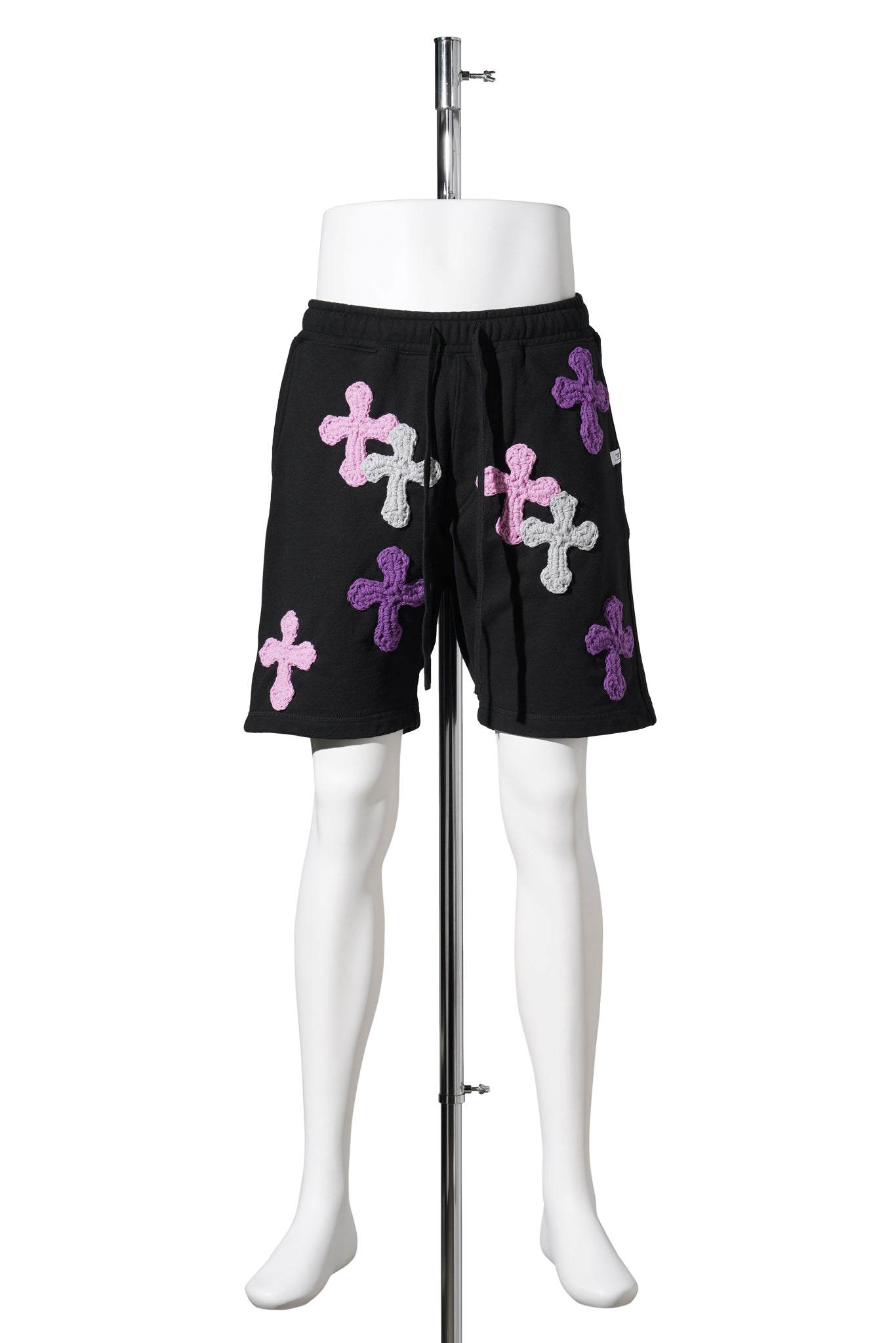 SWEAT SHORT PANTS / BLACK