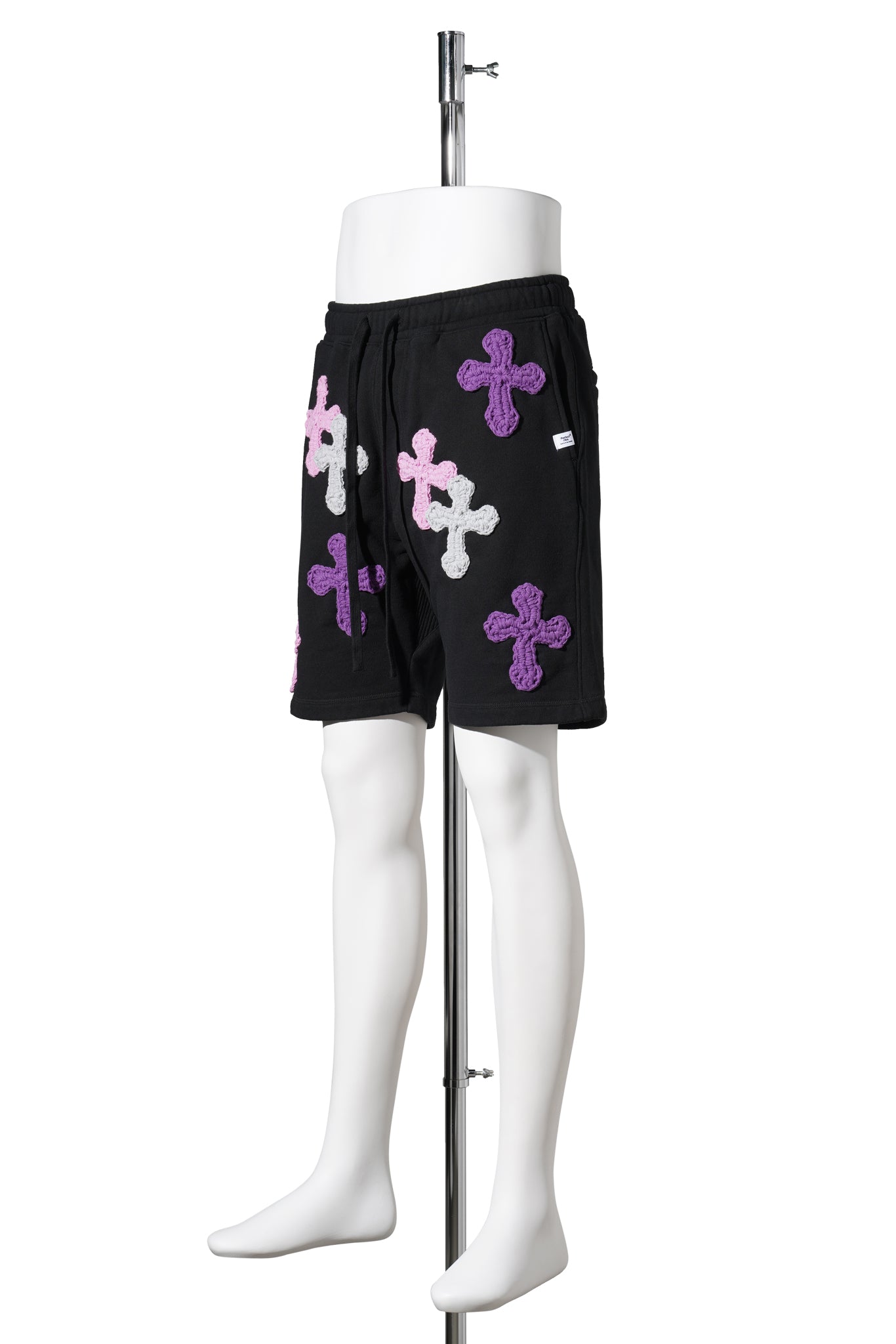 SWEAT SHORT PANTS / BLACK