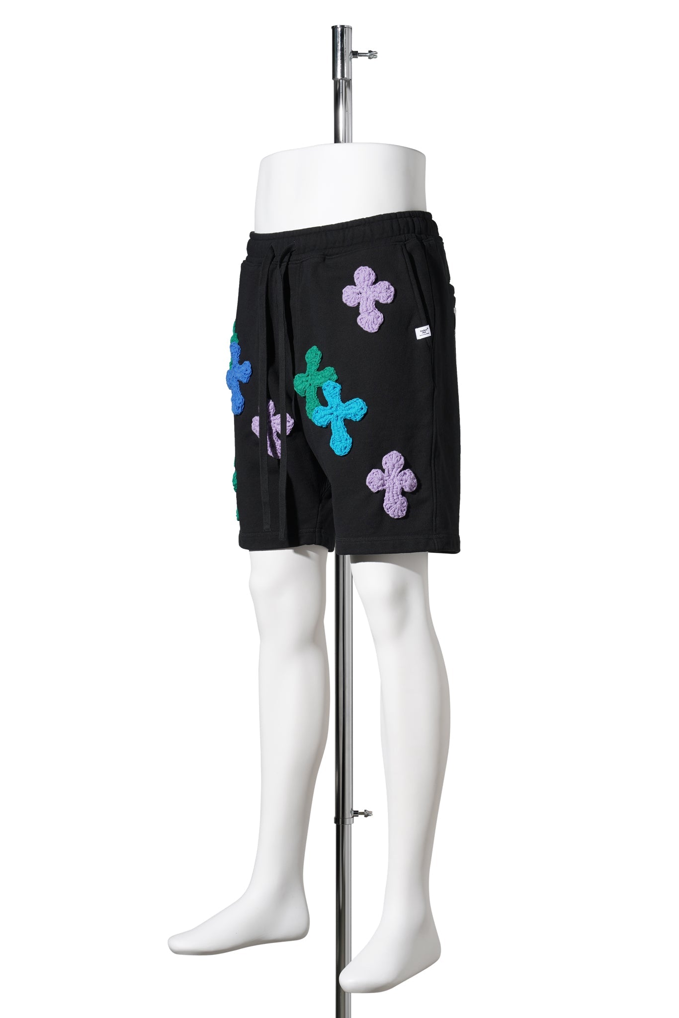 SWEAT SHORT PANTS / BLACK