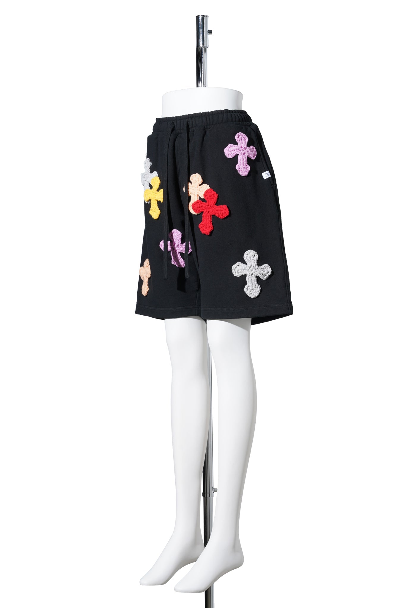 SWEAT SHORT PANTS / BLACK