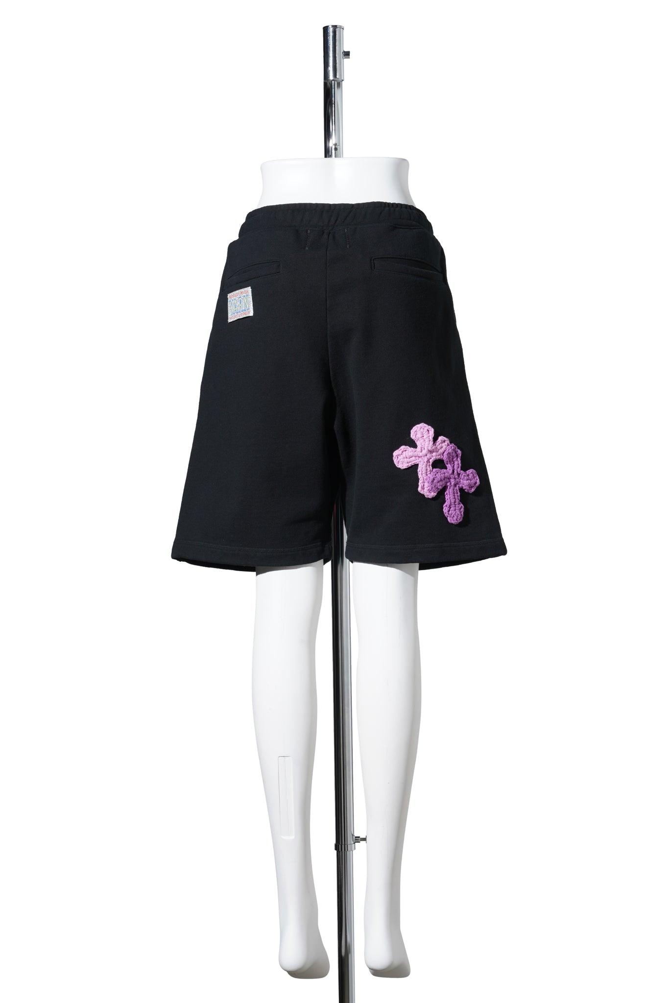 SWEAT SHORT PANTS / BLACK