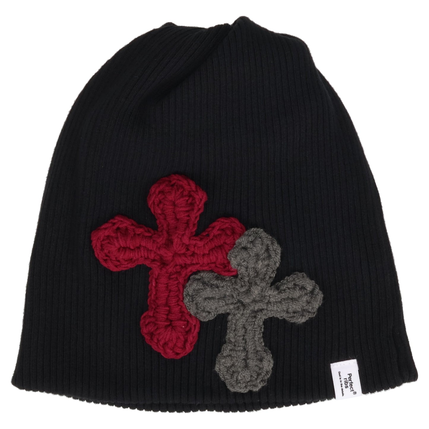 RIB WATCH CAP / BLACK