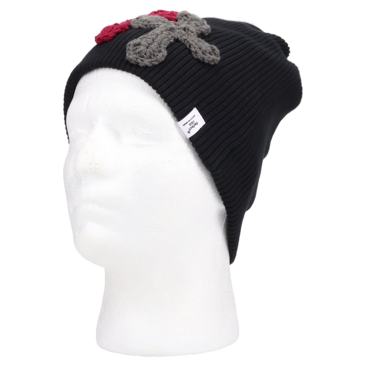 RIB WATCH CAP / BLACK