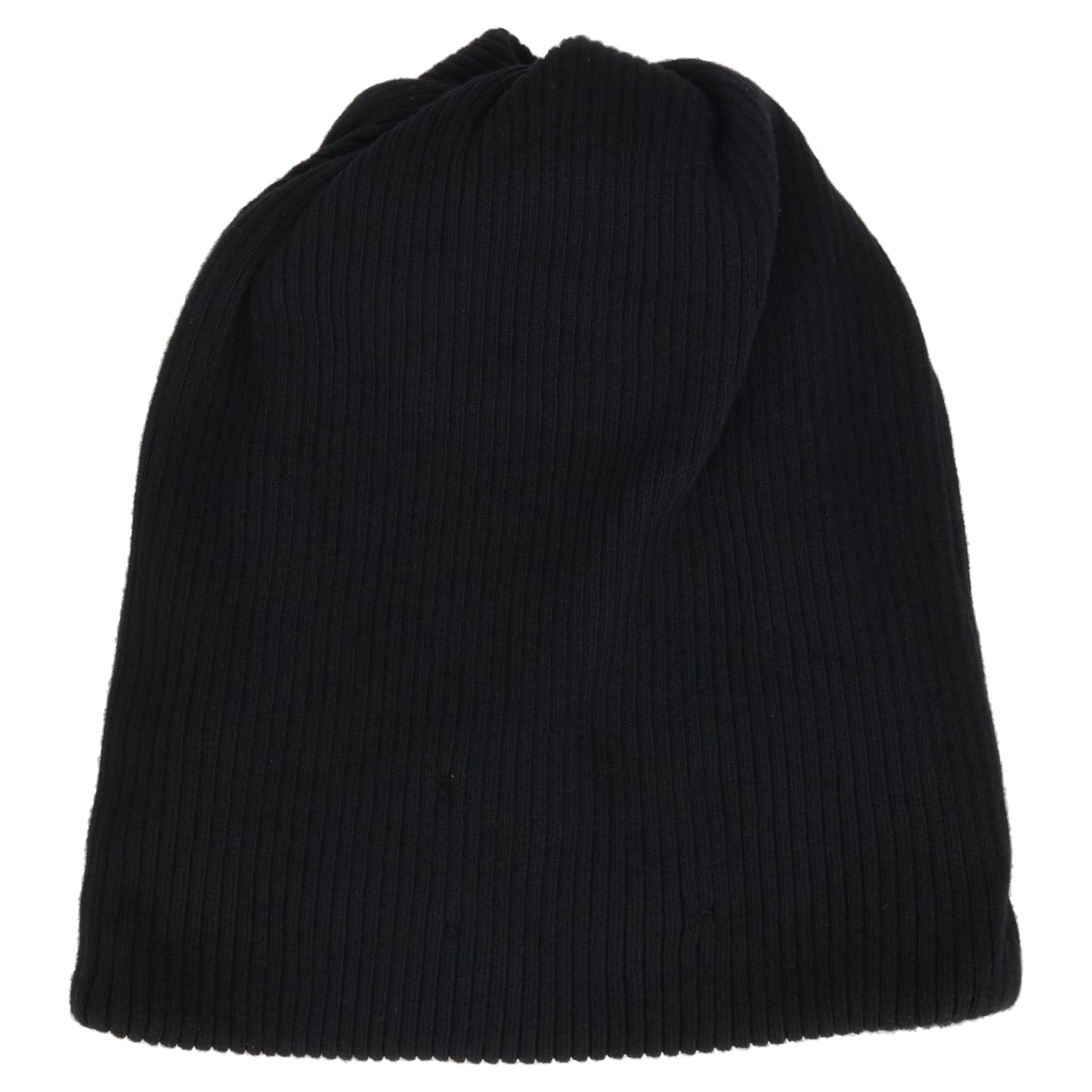 RIB WATCH CAP / BLACK