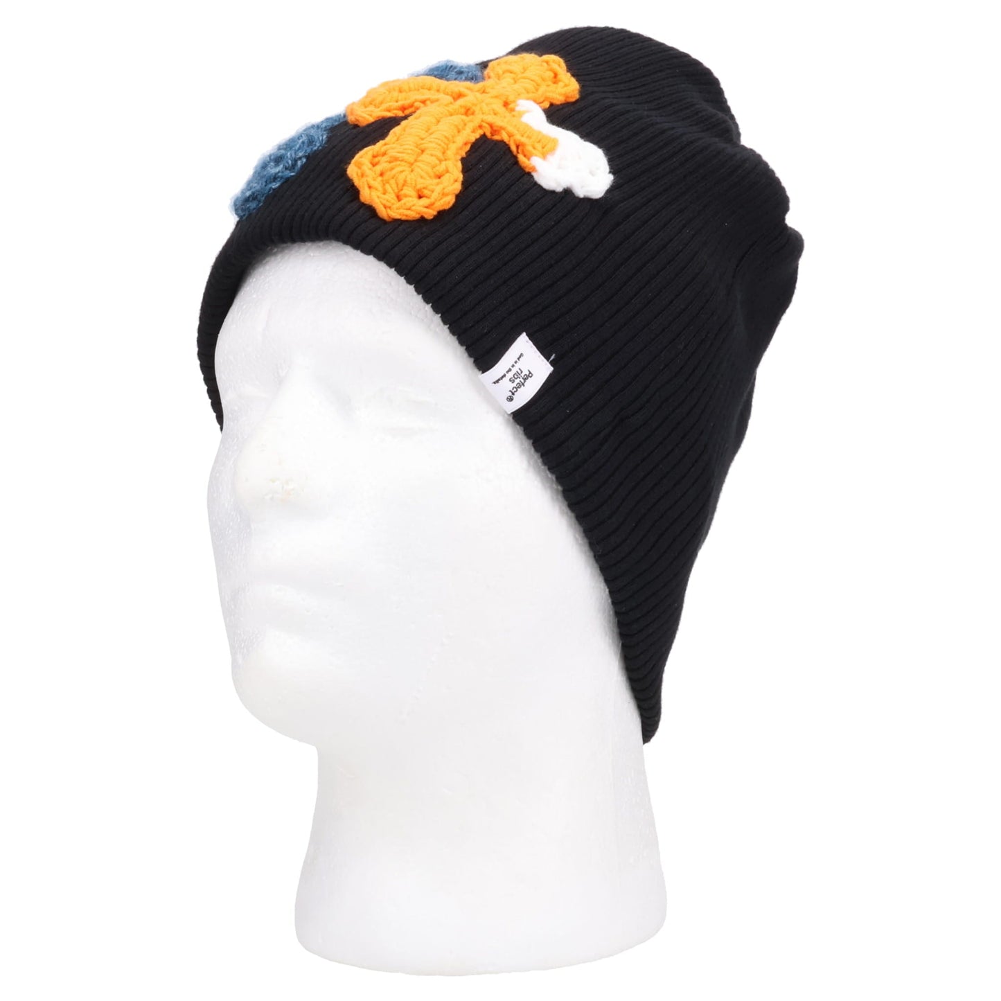 RIB WATCH CAP / BLACK