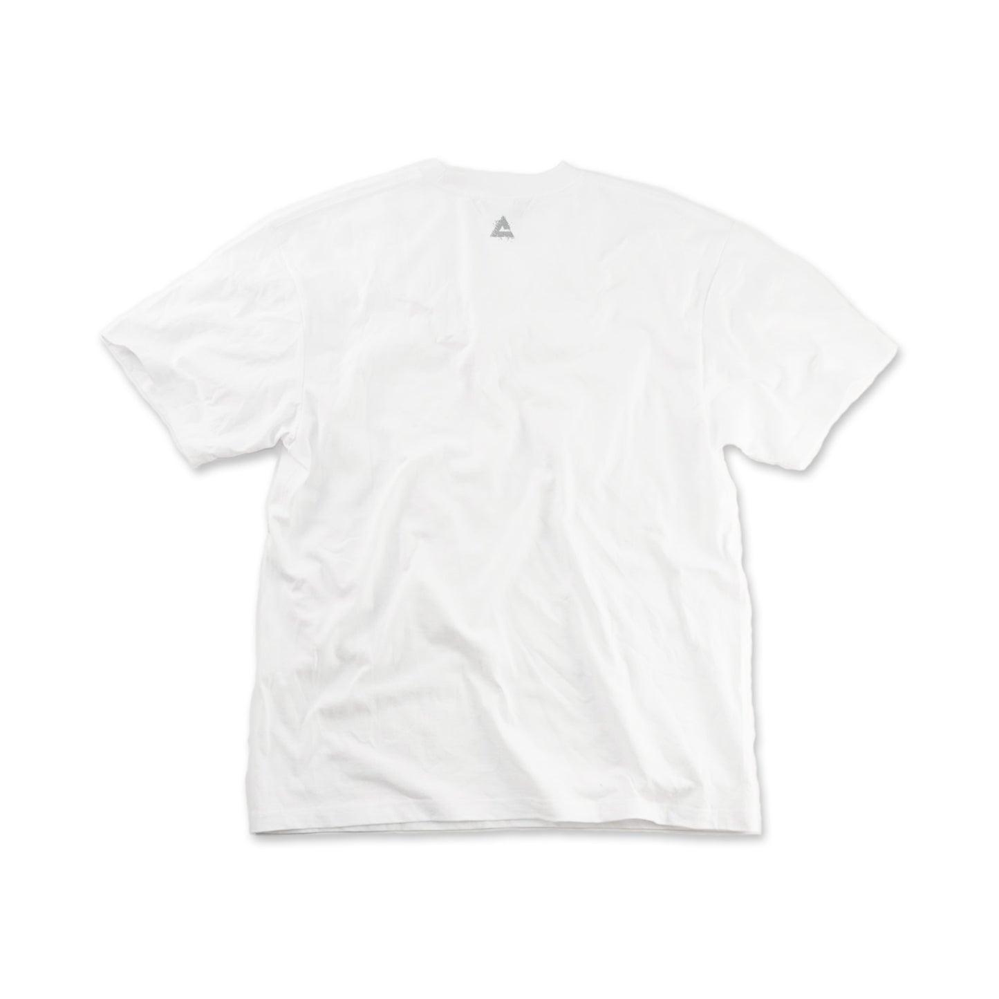 VERTICAL MESSAGE TEE / WHITE