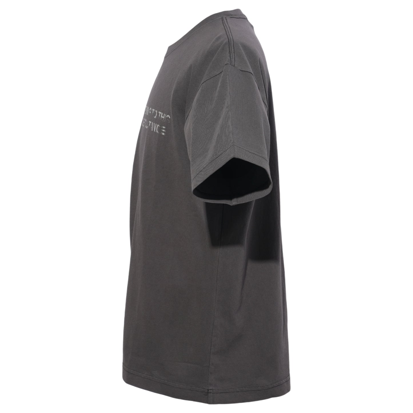 RESISTANCE PIGMENT TEE / P.BLACK