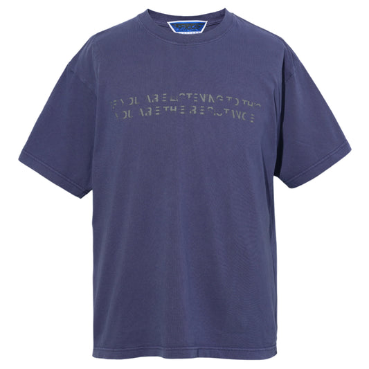 RESISTANCE PIGMENT TEE / P.NAVY